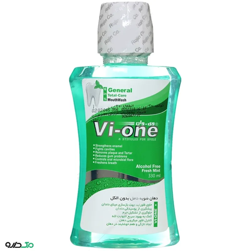 دهان شویه کامل بدون الکل وی وان